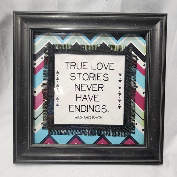 Kirkland's True Love Stories Never Have Endings Wall Decor - Picture 1 of 3